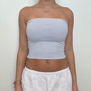 Brandy Melville Baby Blue Tube Top